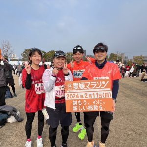 第６１回愛媛マラソン、出走いたしました！